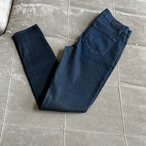 PAIGE Blue Skinny Jeans Classic Style - Picture 5 of 10